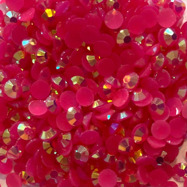 Fuchsia AB Jelly Rhinestone for wholesale by One Stop Cups