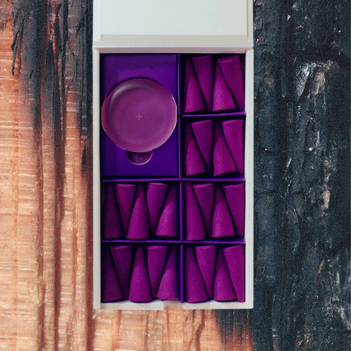 ripple⁺ home - Wholesale Incense - ripple⁺ Dream Fig Leaf Incense Cones1