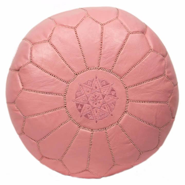 HandHappiness - Wholesale Pouf - Moroccan Ottoman pouf - Handmade Leather Pouf6
