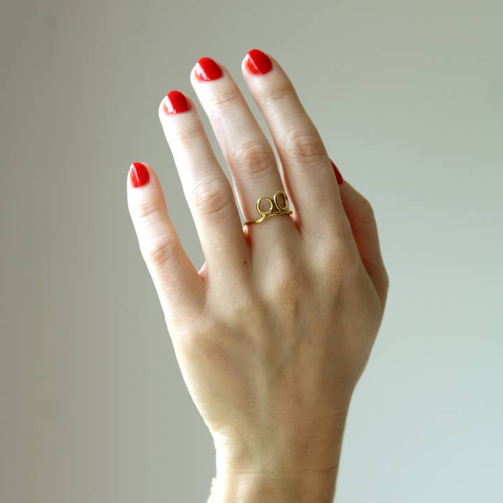 Goldeluxe Jewelry – wholesale Band/stacked ring – Echo Ring3