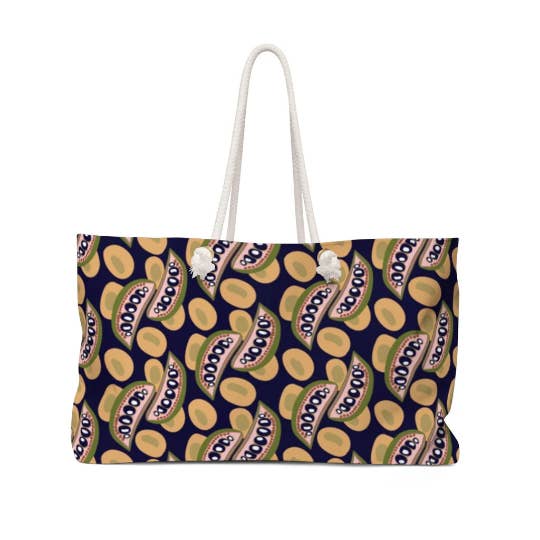 Bean Pod Tote Bag for wholesale by Longwill Designs