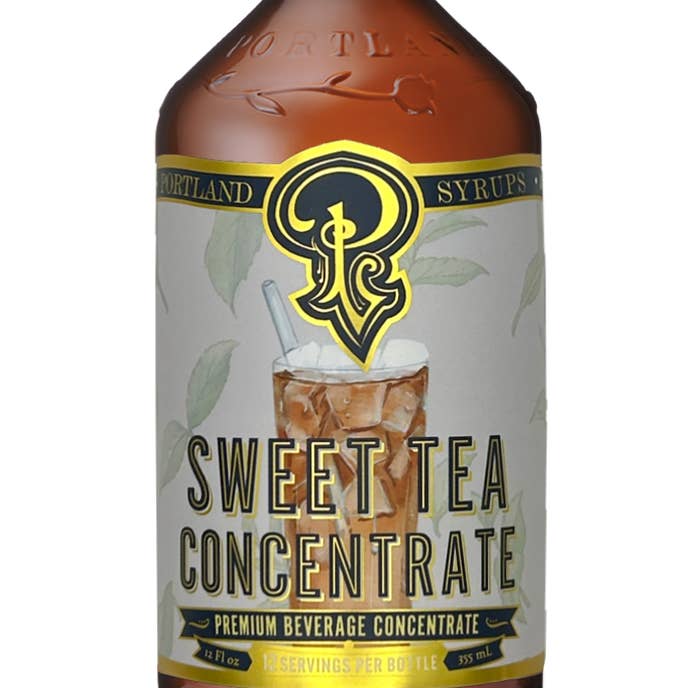 Portland Syrups - Wholesale Cocktail Mix/Syrup - Sweet Iced Tea Concentrate 12oz - beverage mixer