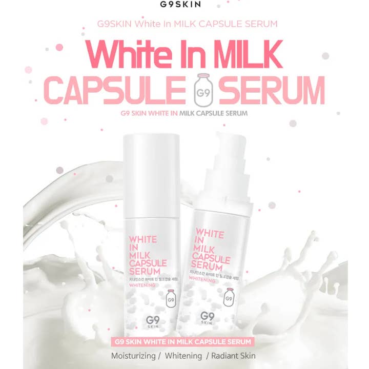 Best Beauty Group - Wholesale Facial Serum/Concentrate - G9 White In Milk Capsule Brightening Anti-Wrinkle Serum 2
