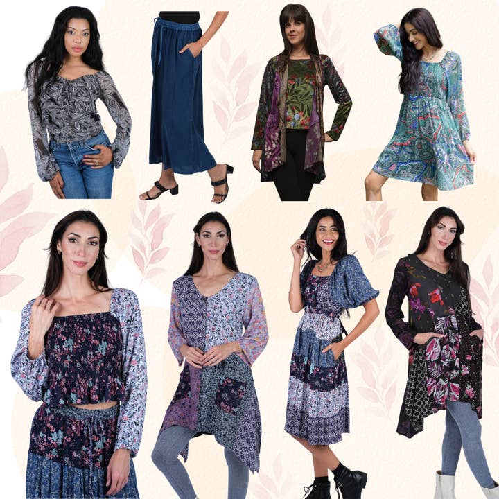 Sacred Threads - Wholesale Dress - Women's - Fall Clothing Curated Assorted Box1