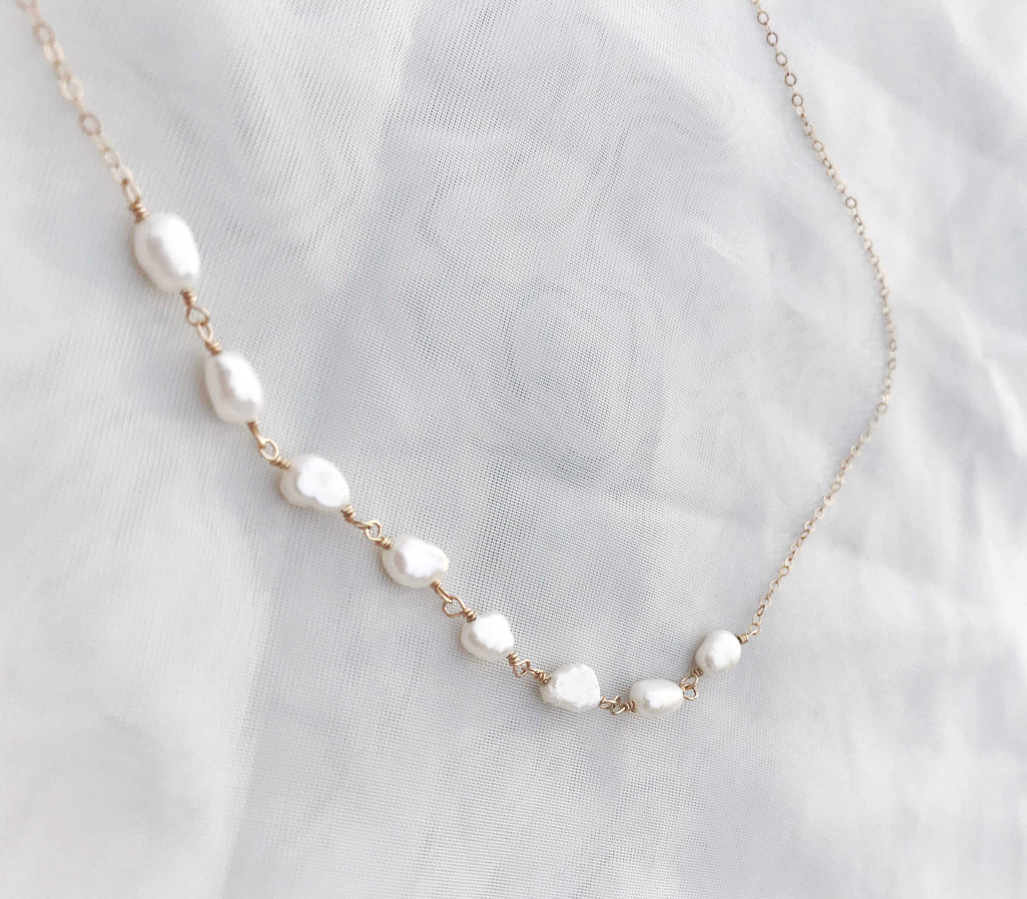 Olivia Lo Jewelry - Wholesale Beaded/Pearl Necklace - Jessica Necklace2