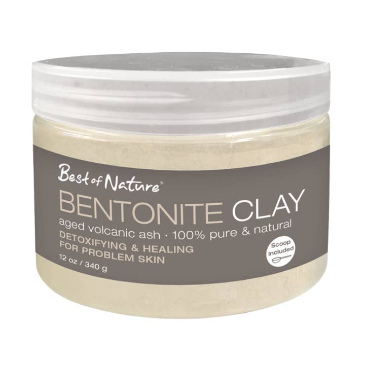 Bentonite Clay: Aged Volcanic Ash for Deep Cleansing Facial for wholesale by Best of Nature