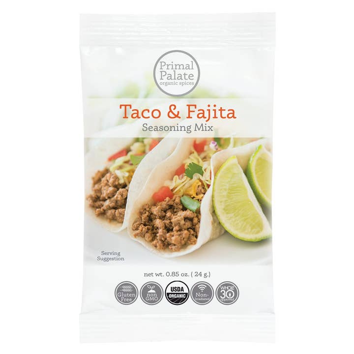 Primal Palate - Wholesale Dried Spice Mix - Taco & Fajita Seasoning Mix
