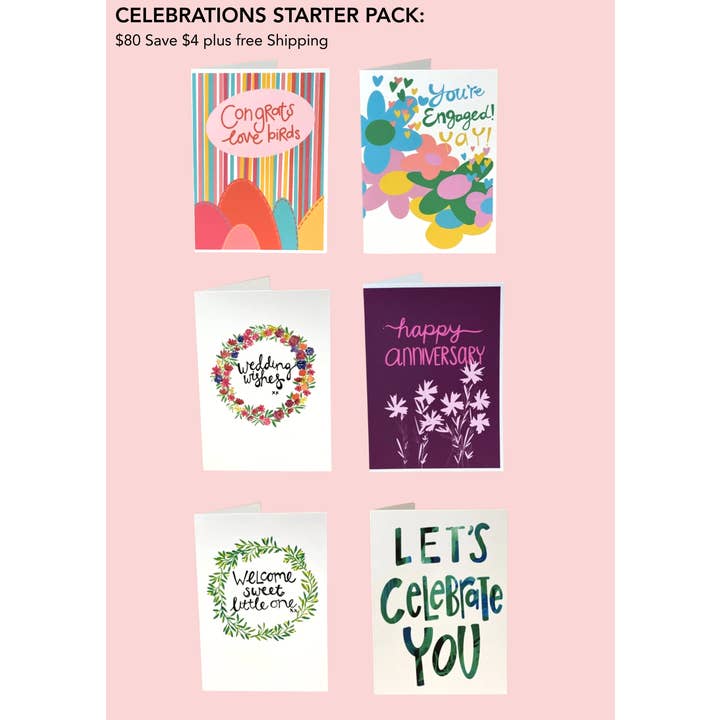 6 PACK DE CELEBRACIÓN para venta al por mayor de Calla Collective