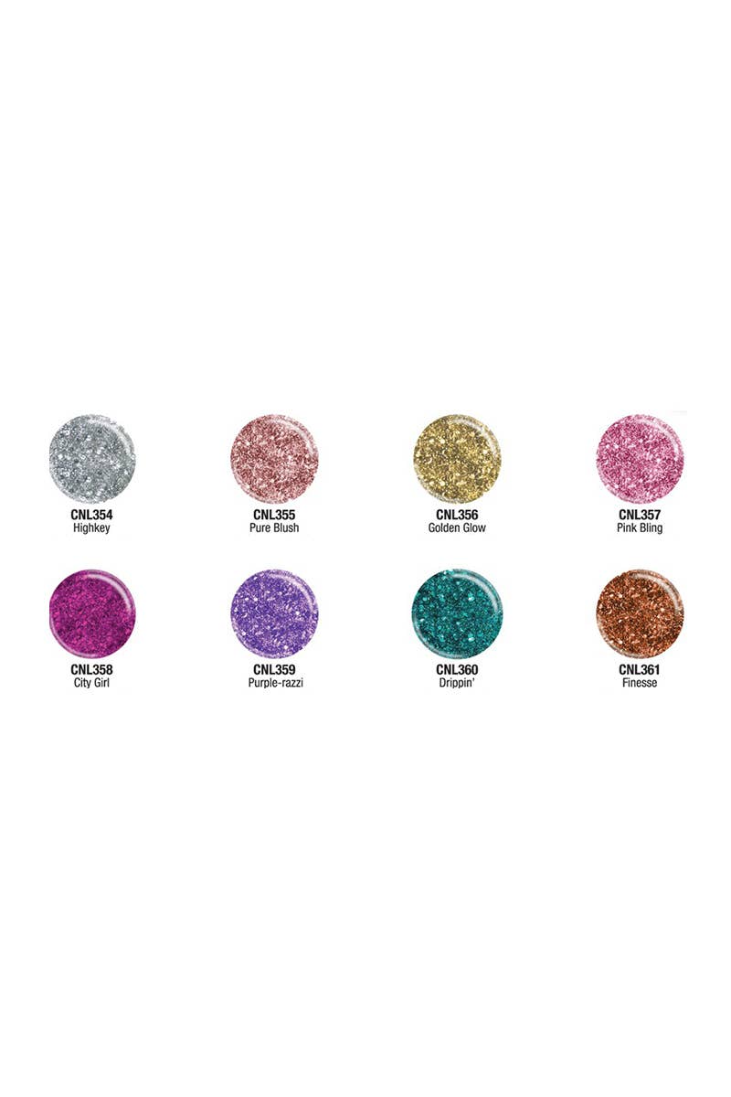 PINEAPPLE Beauty – Großhandel Nagellacke – LA Colors CLAC456 Glitter Vibes Nagellack Display-Set - 243