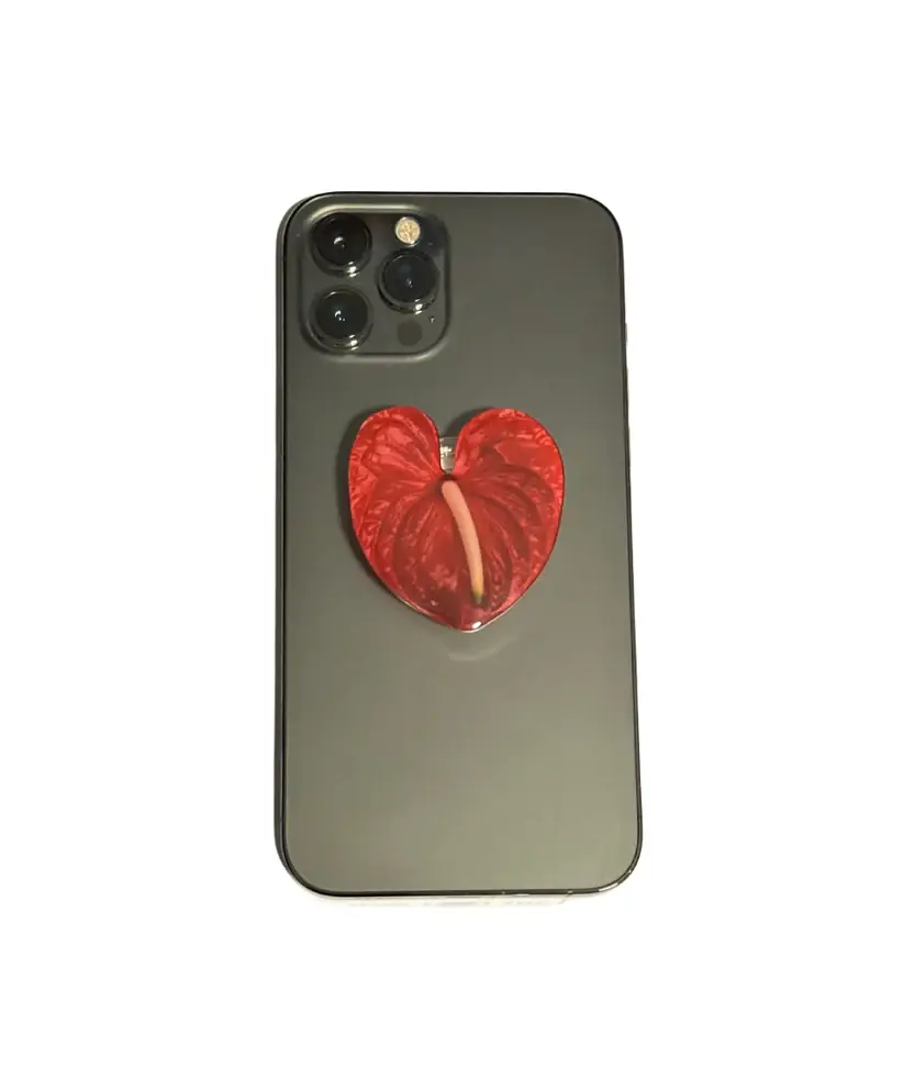 HAWAII KINE PRODUCTS LLC - Wholesale Phone Grip - ANTHURIUM PHONE GRIP0