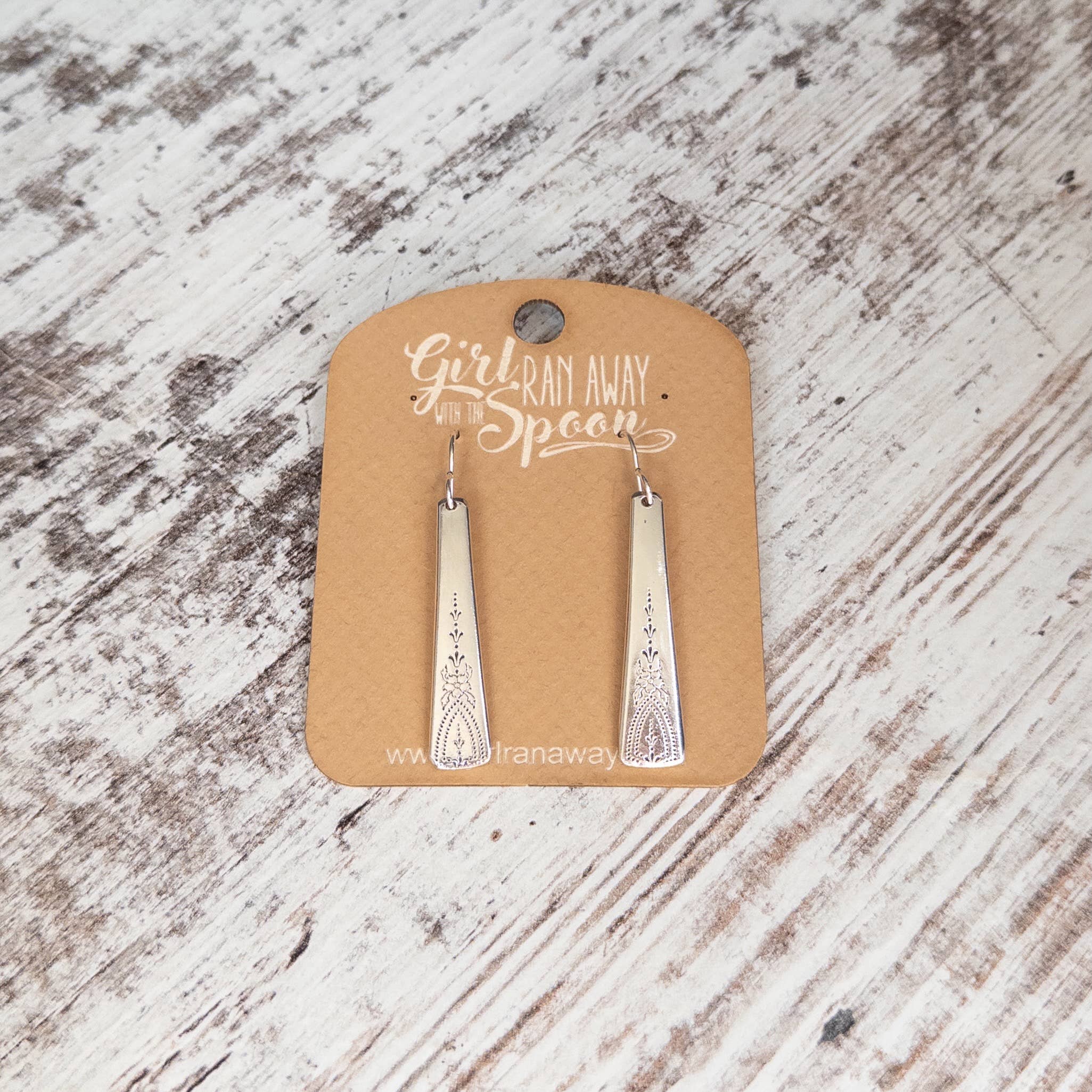 Girl Ran Away With the Spoon - Wholesale Dangle Earrings - Paul Revere Vintage Spoon Handle Earrings 5