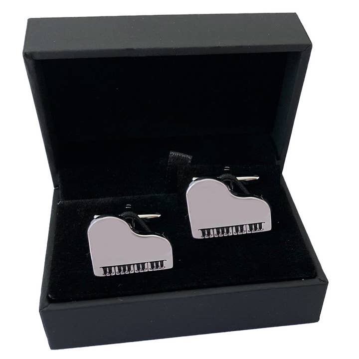 Cufflinks Grand Piano for wholesale by THE MUSIC GIFTS COMPANY