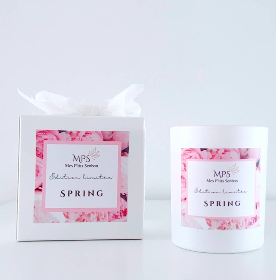 Mes p’tits senbon - Wholesale Jar/Filled Candle - Limited Edition Candle SPRING1