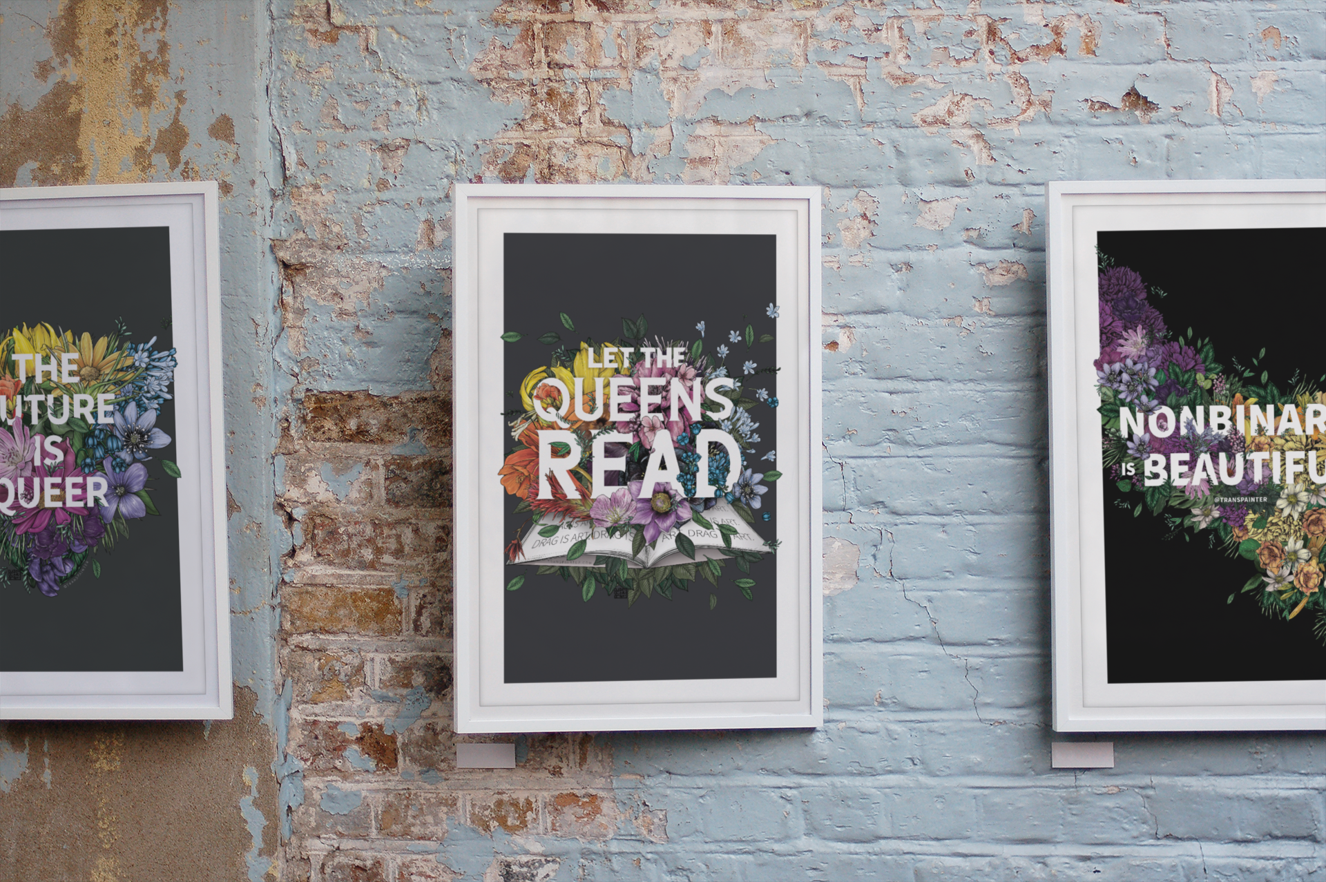 Transpainter - Wholesale Art Print - Let the Queens Read Poster | Drag Queen Art Print4