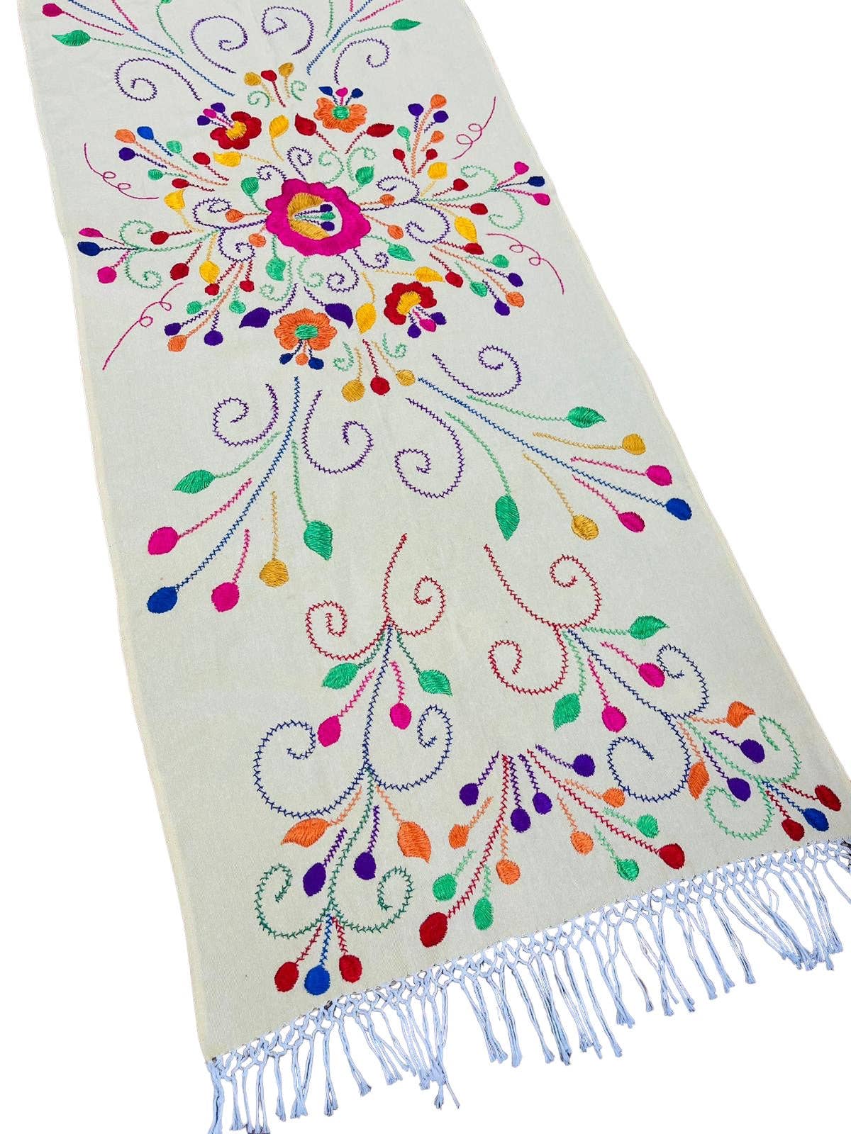 Cielito Lindo - Wholesale Wrap - Women's - Mexican Handmade Embroidered Shawl Chilapa17