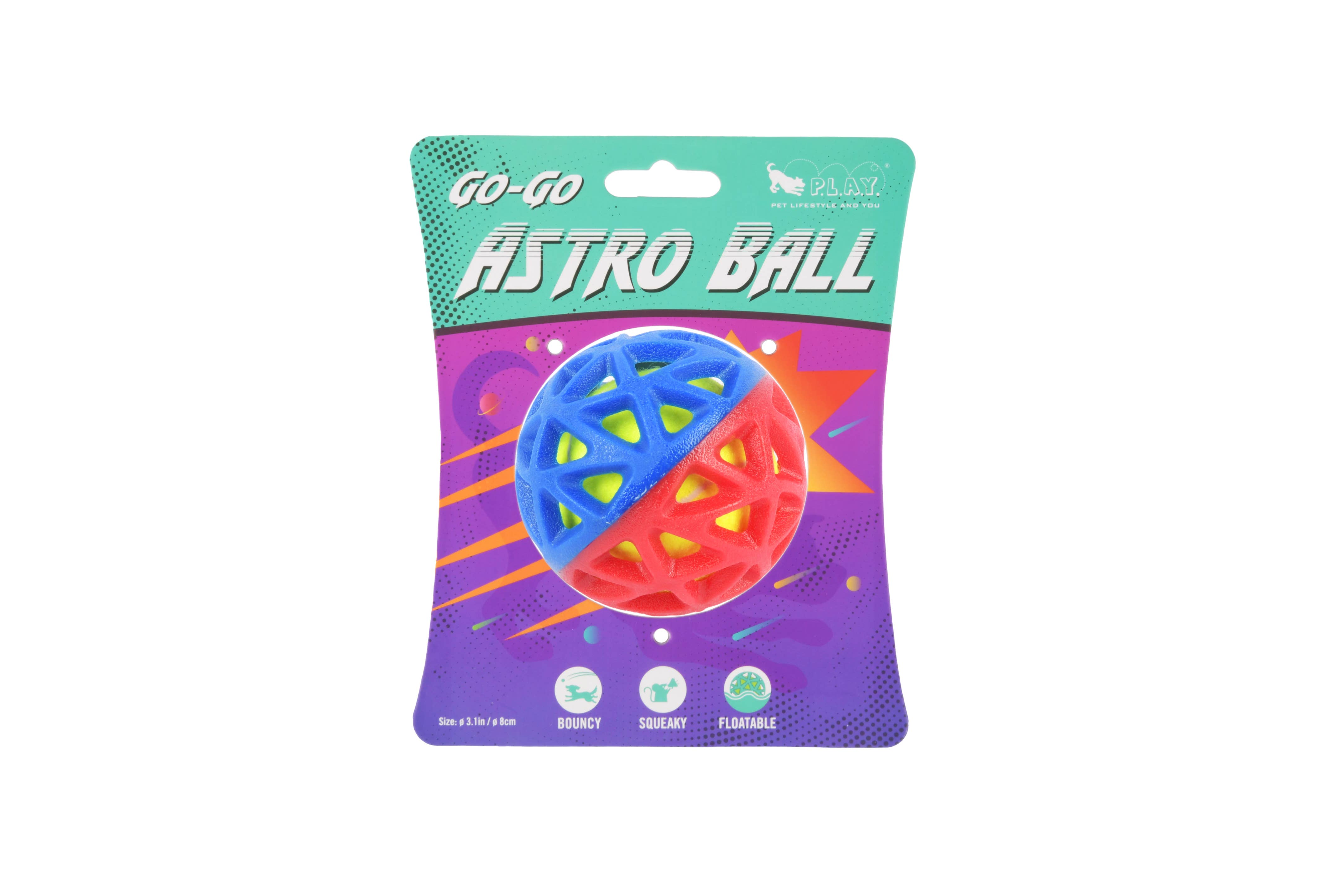 P.L.A.Y. Pet Lifestyle and You - Vente Balle – chien - Boule Astro GoGo2