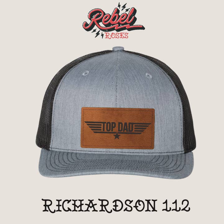 Heren Richardson truckerpet, topvaderpet, pilootcadeau, mannen voor wholesale door Rebel Roses