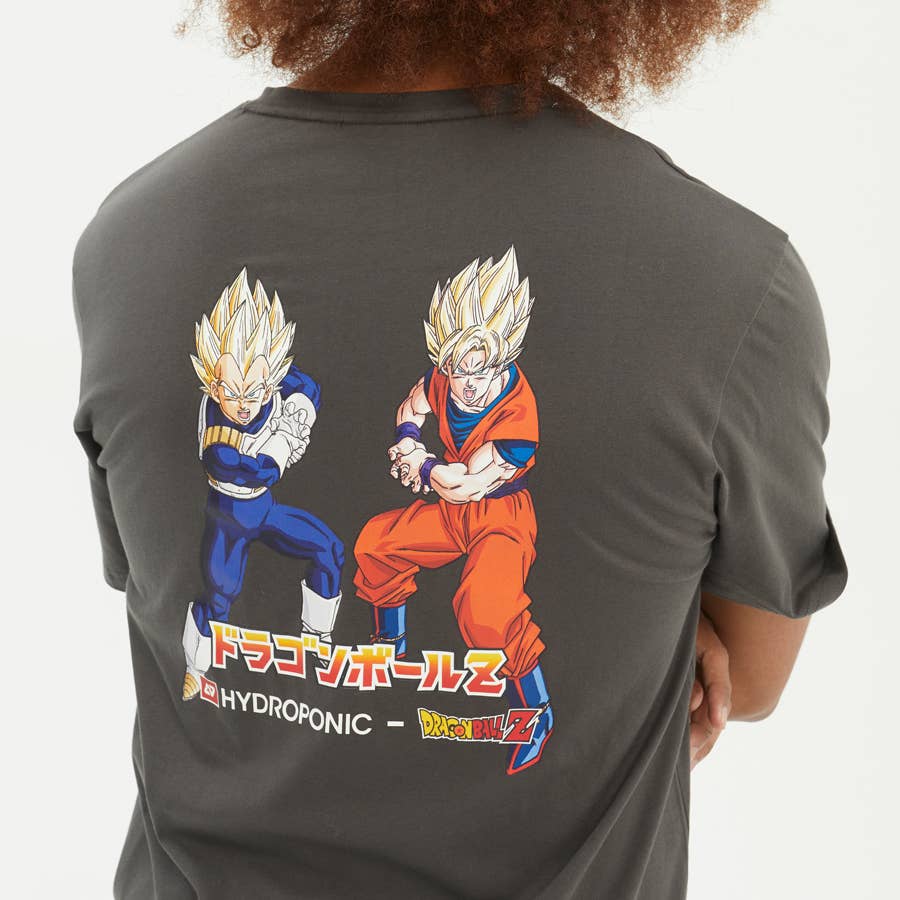 Brown DRAGON BALL DBZ SAIYAN 2 SS T-SHIRT for wholesale on Faire5