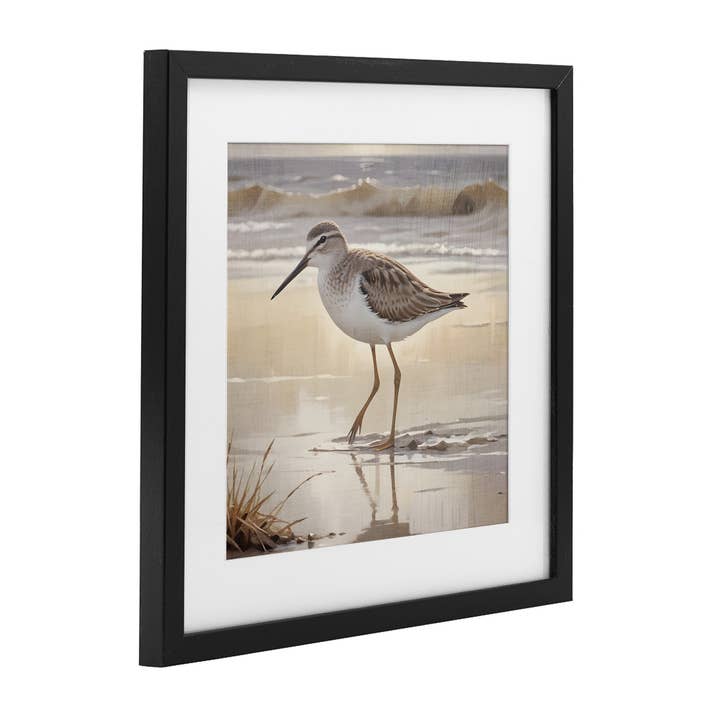 Stupell Industries - Wholesale Wall Sign - Wading Beach Sandpiper - Print Under Glass Wall Art7