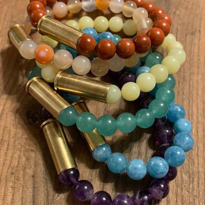 9mm Gemstone Bracelet for wholesale by Midnight Ruin