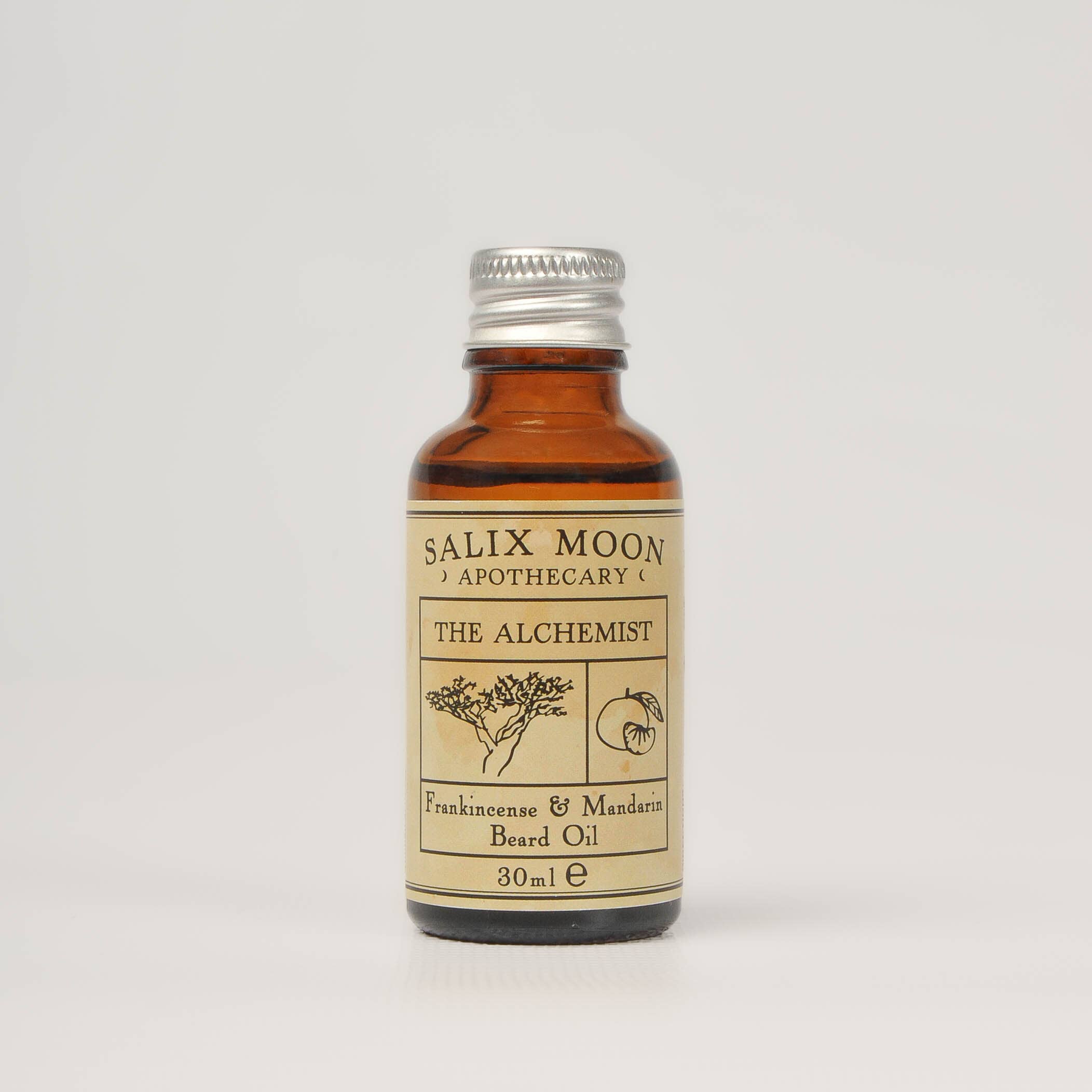 Salix Moon Apothecary – wholesale Beard styling product – Botanical Beard Oil | Frankincense and Mandarin1