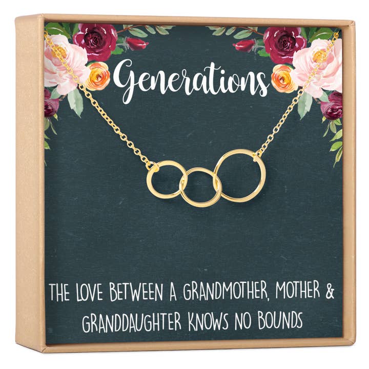 Generations Necklace, Multiple Styles for wholesale by Dear Ava