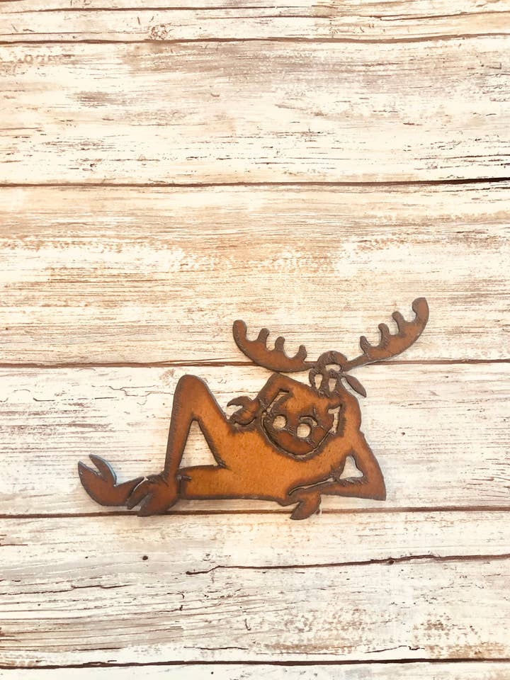 Silly Moose Lodge - Calamita divertente per la vendita all'ingrosso da parte di Universal Ironworks USA