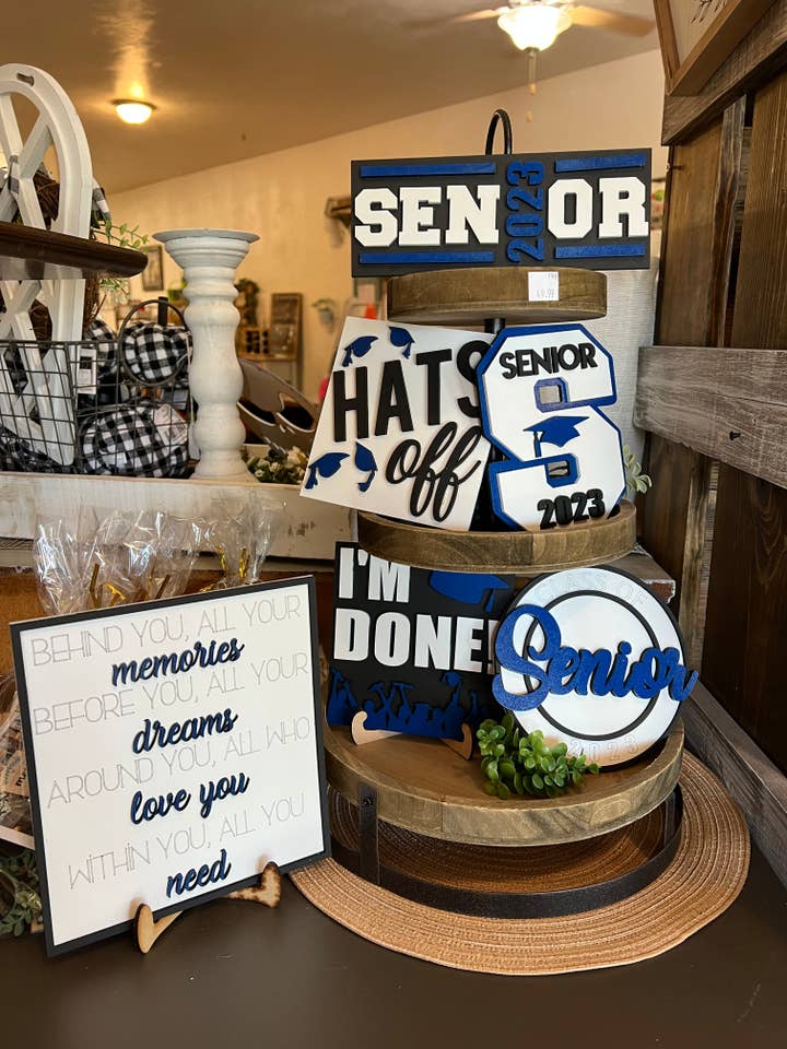 Senior Tier Tray Kit for wholesale by Rustic Home Co LLC