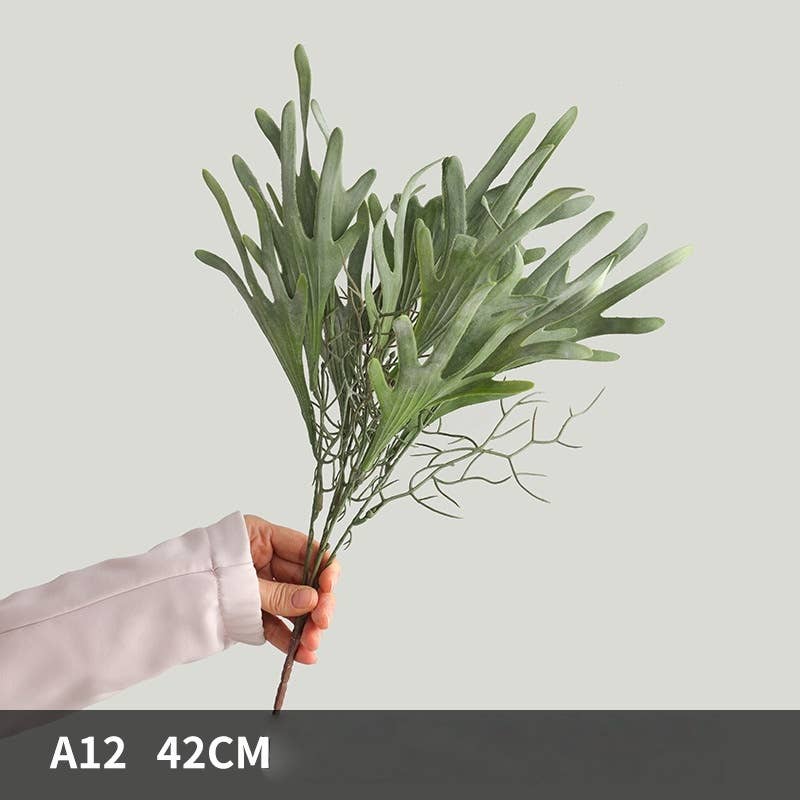 ACNITE(We cover U.S. import duties) – wholesale Konstgjord växt – Konstgjorda rosmarin- och ormbunksblad vasfyllnad konstgjord suckulent0
