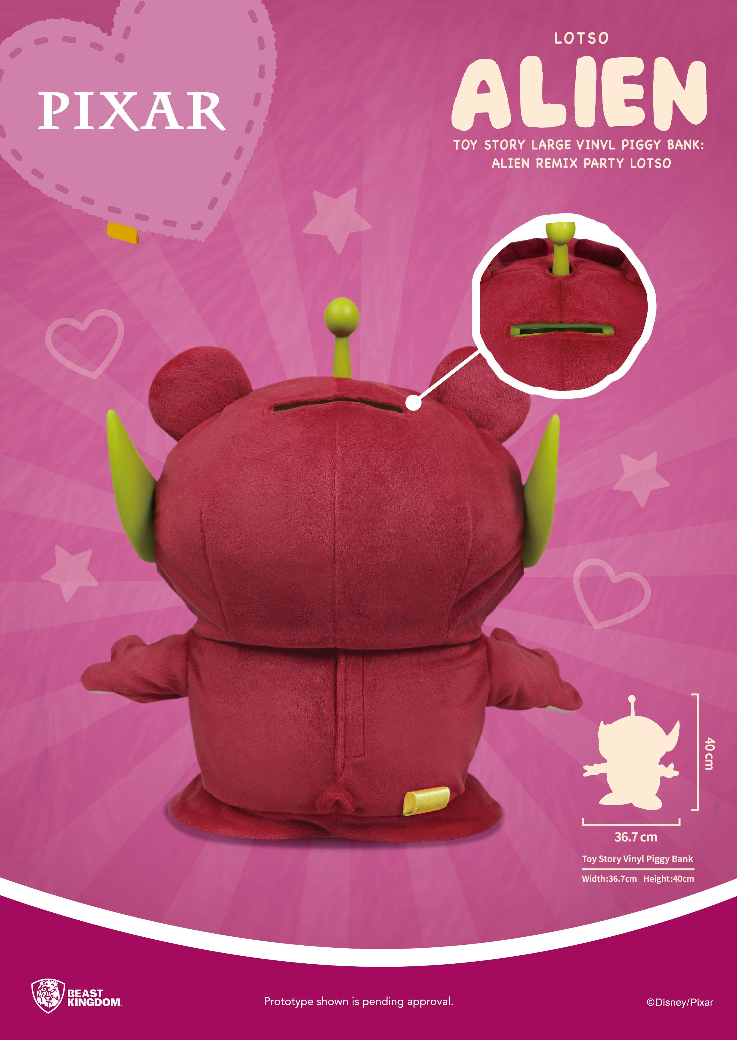 LM Treasures - Wholesale Money/Piggy Bank - Toy Story Alien Lotso Piggy Bank Statue3