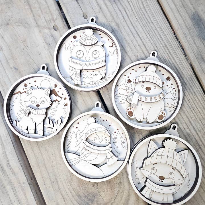 Christmas Animal Ornaments for wholesale by Severini Designs