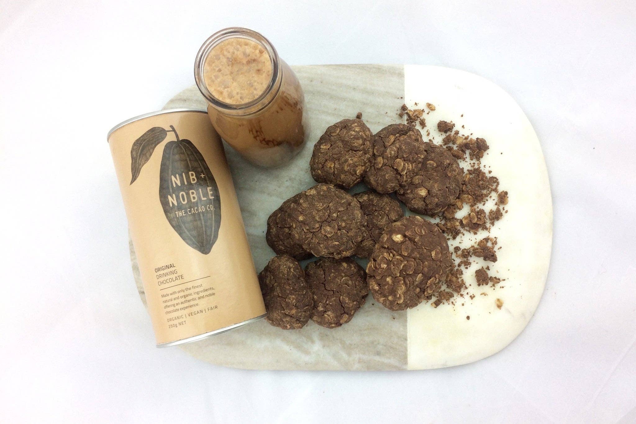 Nib and Noble - Vente Préparations/kits pour chocolat chaud - Chocolat chaud biologique original5