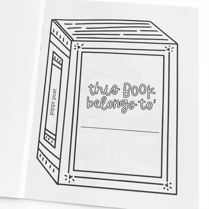 Pippi Post - Wholesale Coloring Book - Kids & Baby - Merry Bookmas Holiday Coloring Book