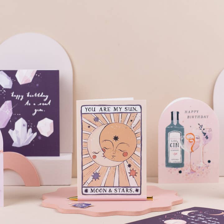 Sister Paper Co. - Wholesale Birthday Card - Happy Birthday Gin Card | Birthday Cards | Cocktail Card6