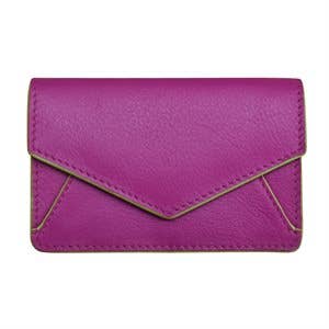 ili New York - Wholesale Card Holder - Women's - 7811 Leather Envelope Business Card Holder28