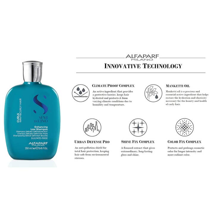 Lenawee Moda - Wholesale Hair Shampoo - Alfaparf Milano Semi Di Lino Curls Enhancing Shampoo