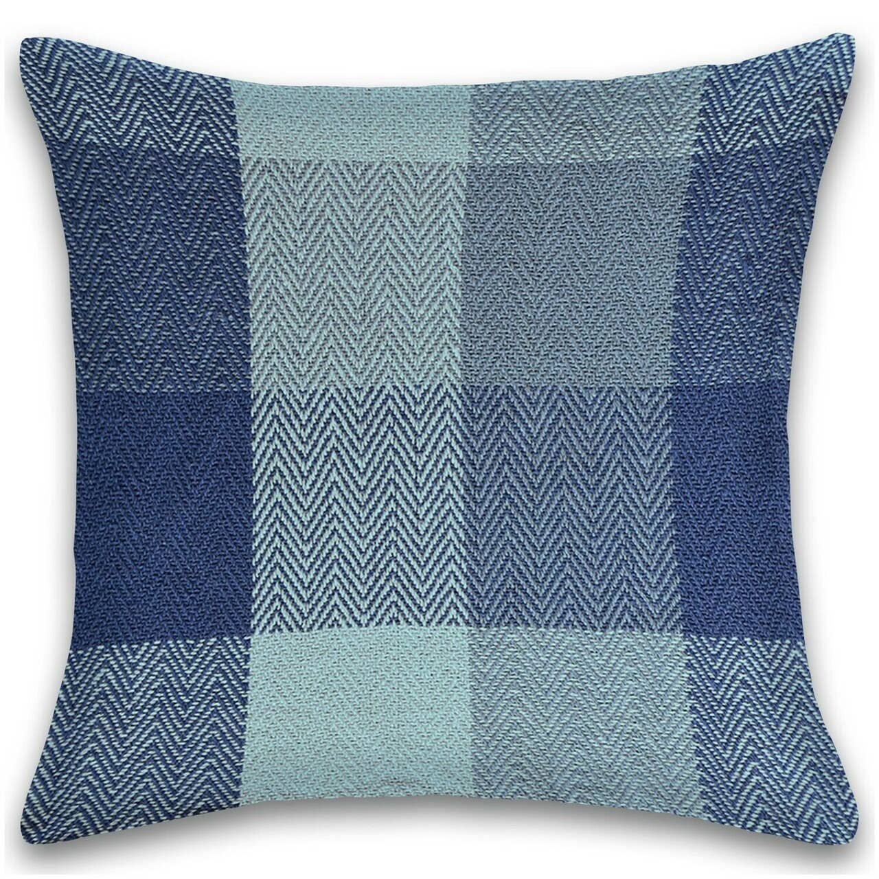 Fabstyles - Wholesale Throw Pillow Cover - Fabstyles Herringbone Check Cotton Pillow Cover14