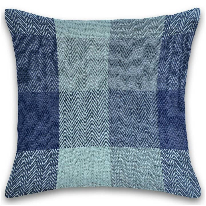 Fabstyles - Wholesale Throw Pillow Cover - Fabstyles Herringbone Check Cotton Pillow Cover14