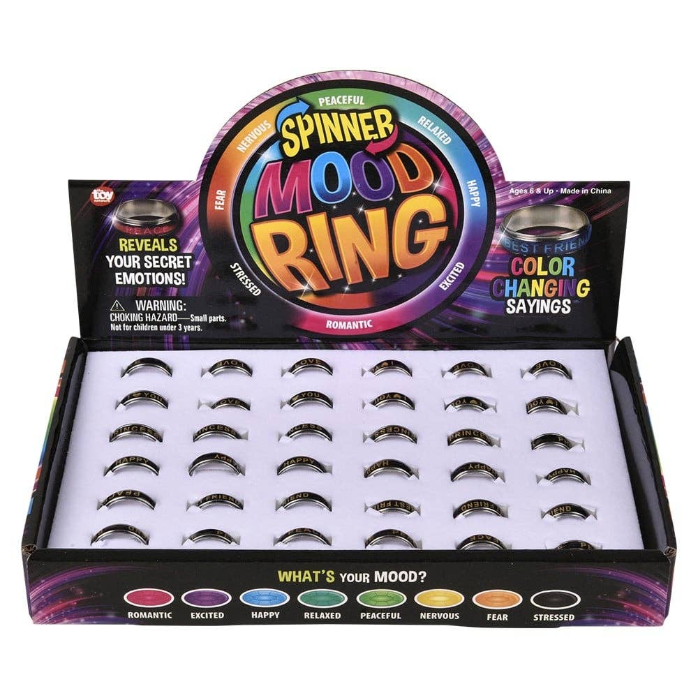 La Luna Bella - Toys - Vente Jouet classique – enfant - Bague d'humeur avec dictons - Jouets LLB3