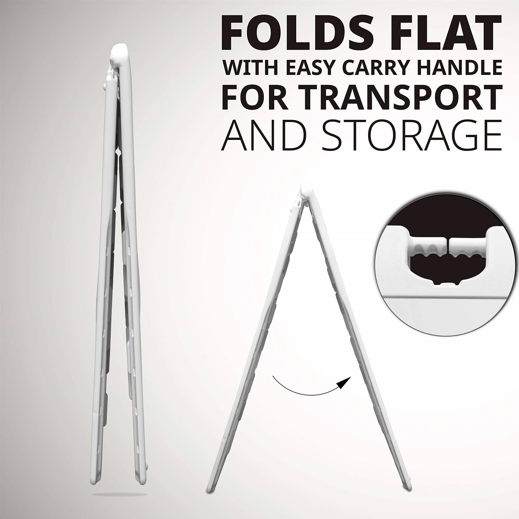 Jumbl - Wholesale Sign - A-Frame Outdoor Sandwich Signboard 15.7x26" with PVC Cover6