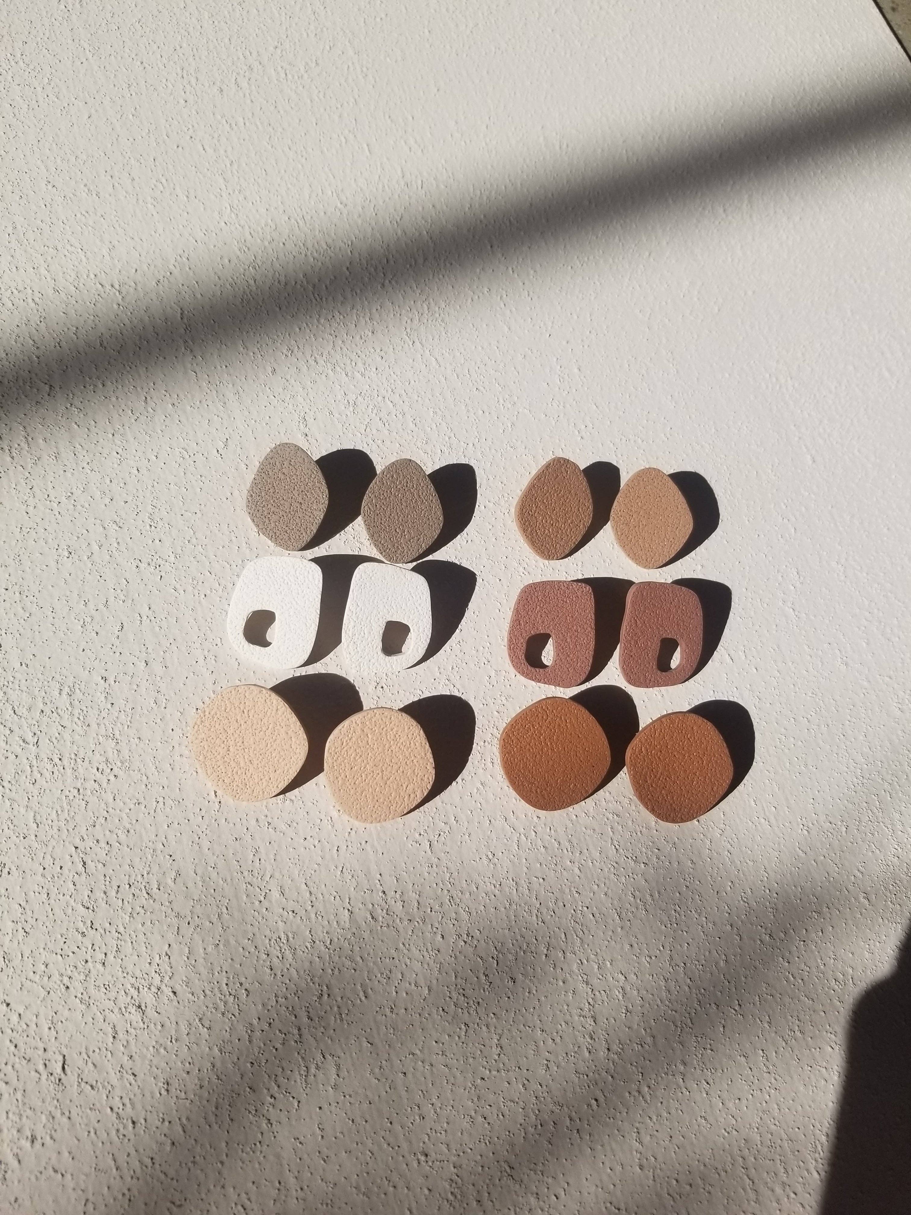 That Clay Girl Co. - Wholesale Stud/Post Earrings - RUSKA #5 | Polymer Clay Earrings | Stud Pack | 3 Pack Studs7