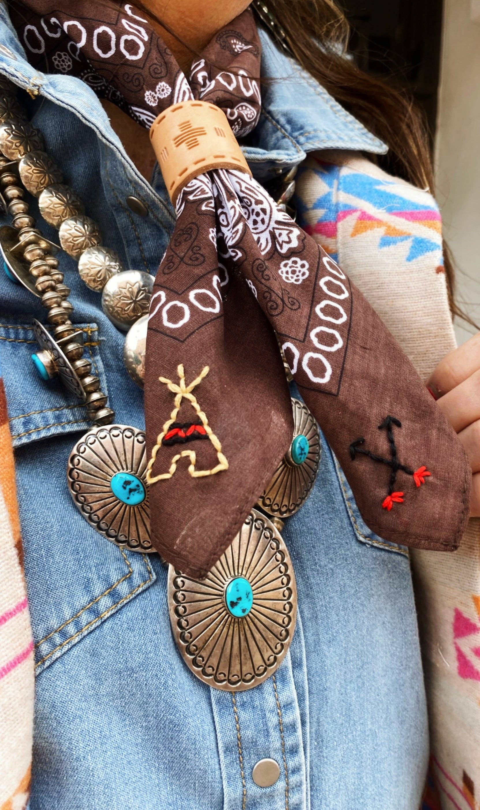 Pradera - Purveyors of the West – wholesale Bandana – Women's – Taos Bandana1