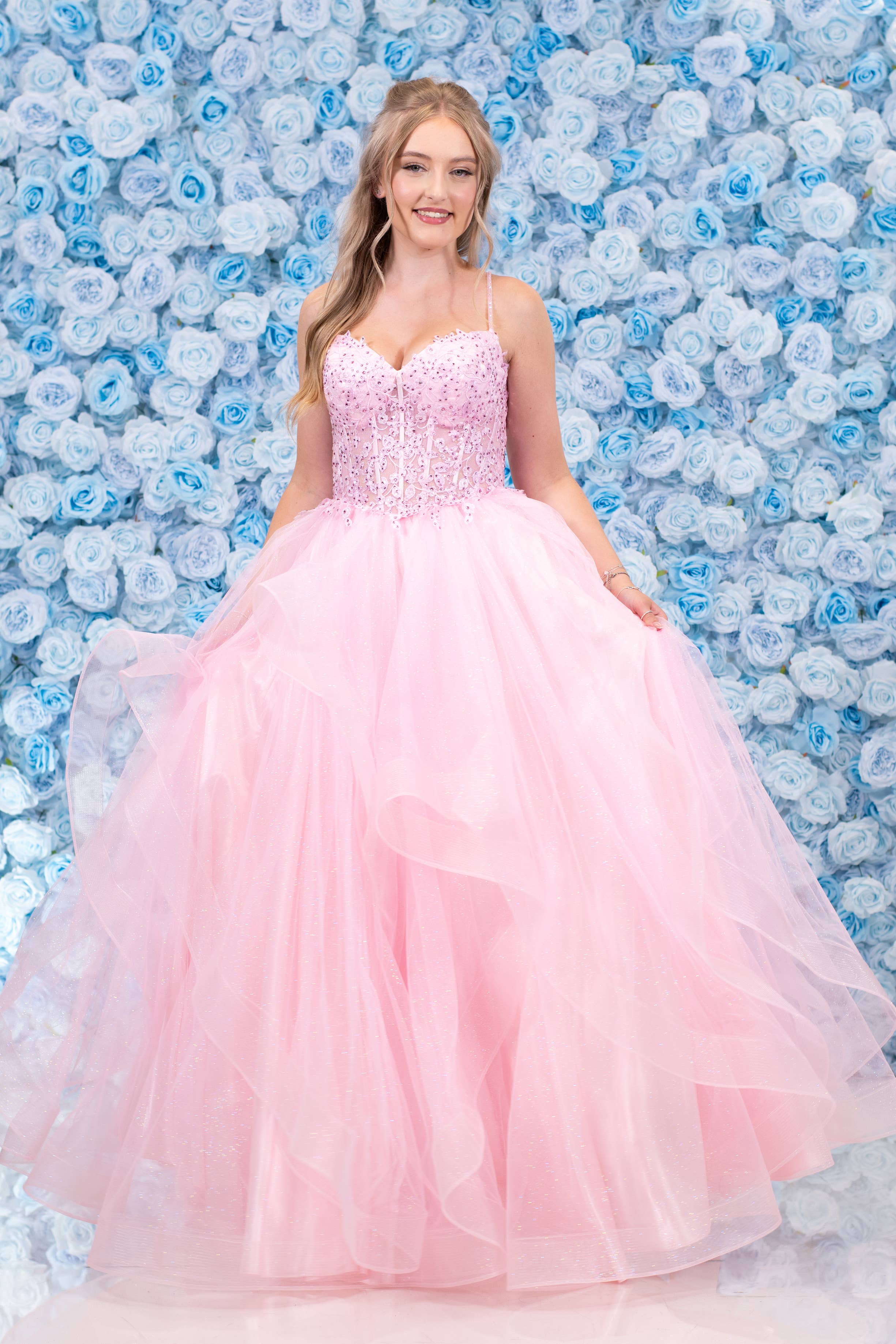 Rosa pálido Malia Folho Rosa Pálido para venda a revendedores na Faire6