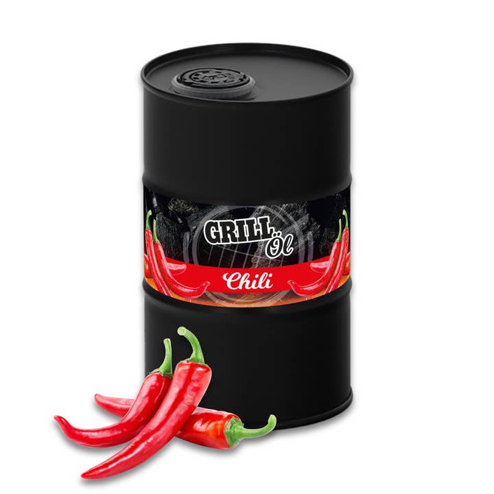 Olio al peperoncino nel barile cult 500 ml per la vendita all'ingrosso da parte di Odenwaelder Lebensmittel