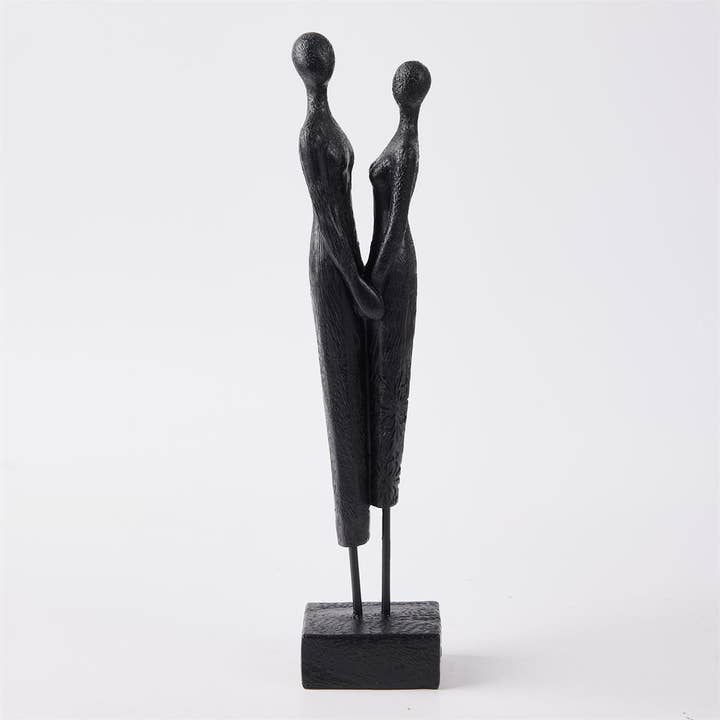Truu Design Couple Figure Tabletop Décor,12"H, Polyresin for wholesale by Truu Design