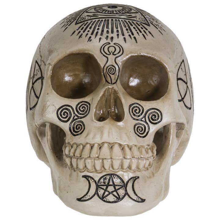 Witchcraft Skull for wholesale by Pacific Trading