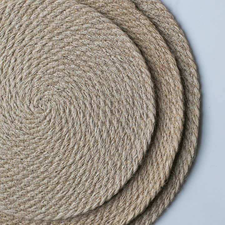 Fodory – wholesale Laddningsplatta – Bondgård Enkel Jute Underlägg
