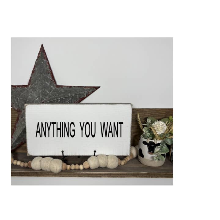 Dudley's Cottage & Gifts - Wholesale Sign - CUSTOM SIGN 5