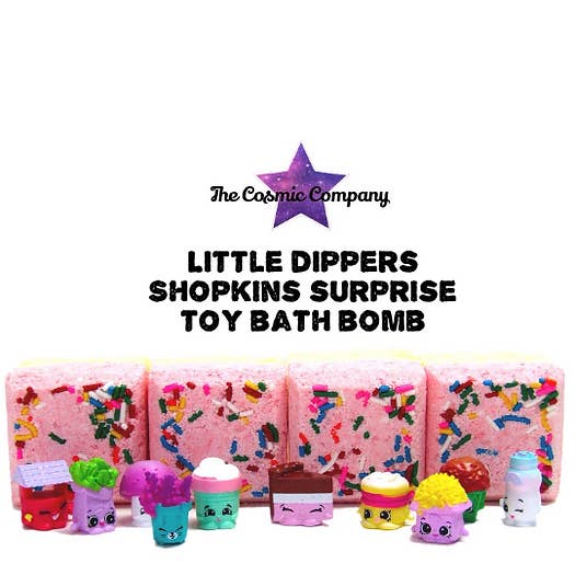 Shopkins Surprise Toy Bath Bomb for wholesale by The Cosmic Company