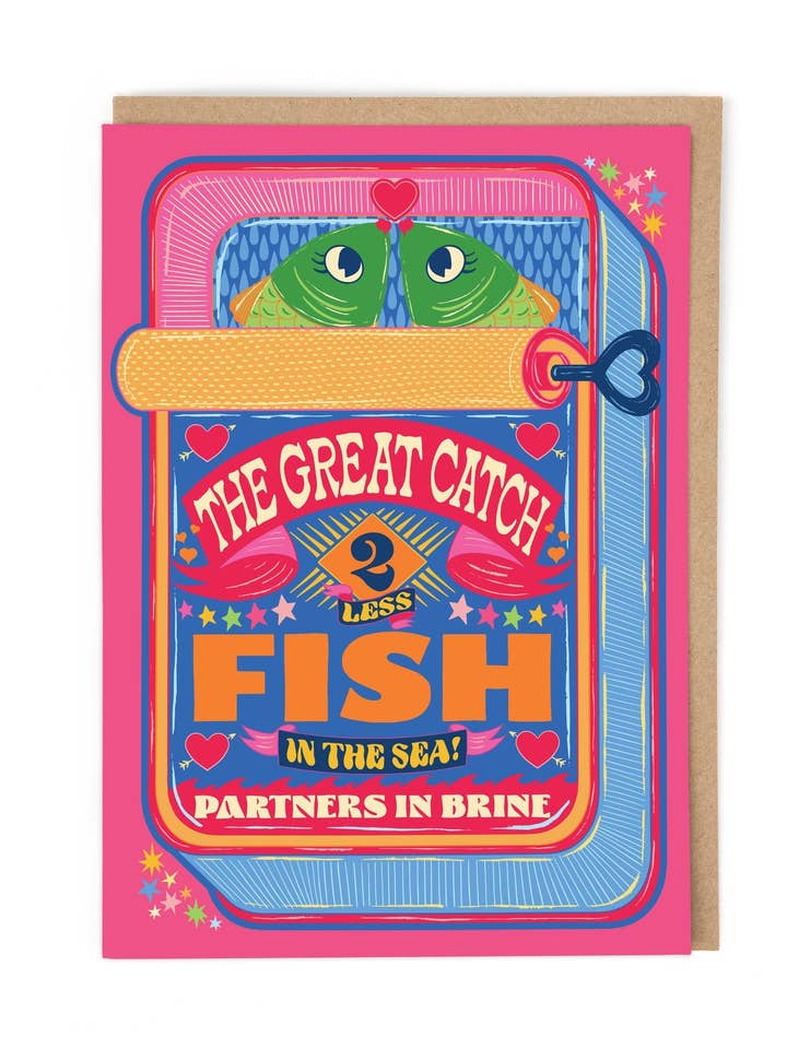 PARCEIROS EM SALMOURA por atacado de Cath Tate Cards